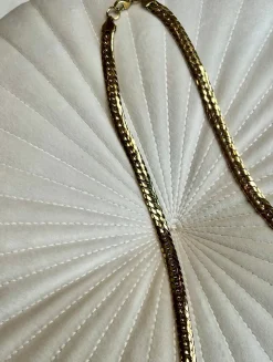 Mellow Moon Snake Mesh Necklace Colh Serpent< Halskæder