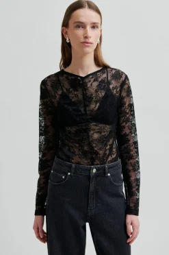 Second Female Social Tee 60246< Bluser & Skjorter