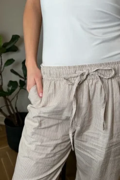 Neo Noir Sonar Mini Stripe Pants< Bukser, Jeans & Leggings