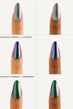 Le Mini Macaron Stardust Liquid Nail Powder LNP001< Neglelak