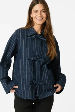 Neo Noir Starlie Stripe Shirt 164243< Bluser & Skjorter
