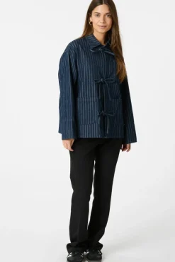 Neo Noir Starlie Stripe Shirt 164243< Bluser & Skjorter