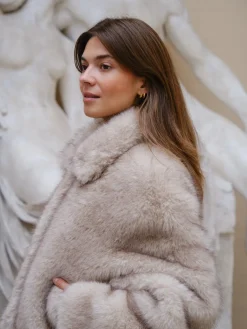 Steff Faux Fur Jacket 165376*Neo Noir