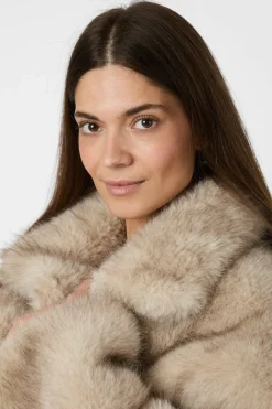 Steff Faux Fur Jacket 165376*Neo Noir