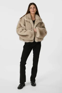 Steff Faux Fur Jacket 165376*Neo Noir