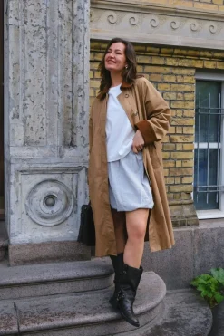 Stela Small Check Skirt 165421*Neo Noir