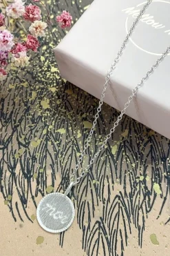 Mellow Moon Sterlingsølv vedhæng<Børn Halskæder|Mor & Barn Match