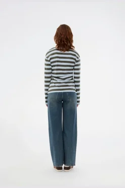 Stetsonmd Ls Stripe Polo 58842*Modström Clearance