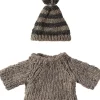 Maileg Strikket Sweater Og Hue, Mus, Storebror<Børn Bad, Leg & Interiør