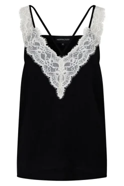 Valentin Studio String Contrast Top< T-Shirts & Toppe