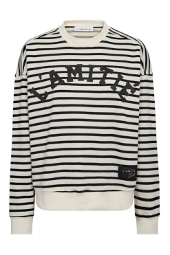 Stripe Logo Sweat HL10441*Haute L'Amitié Best