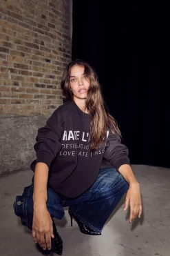 Haute L'Amitié Studio Logo Sweat HL10446< Sweatsæt & Comfy Wear|Bluser & Skjorter