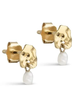 Enamel Copenhagen Studs, Mio Pearl< Øreringe