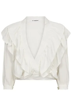 Suedacc Frilly Blouse 35630*Co´Couture