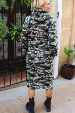 Liberte Sue-Long-Hoodie-Dress 22142< Kjoler