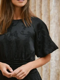 Sulli Jacquard Dress 165010*Neo Noir New