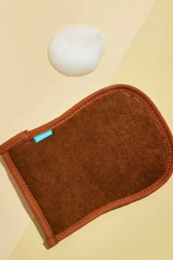 Coola Sunless Tan 2 in 1 Applicator/Exfoliator Mitt< Selvbruner