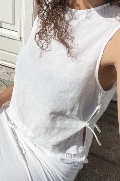 Neo Noir Svetlana Linen Top< T-Shirts & Toppe