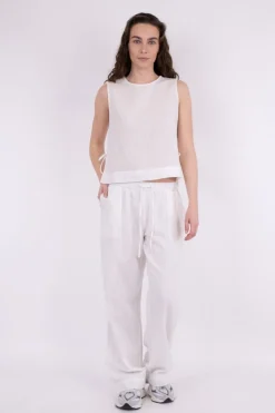 Neo Noir Svetlana Linen Top< T-Shirts & Toppe