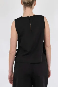 Svetlana Linen Top*Neo Noir Online