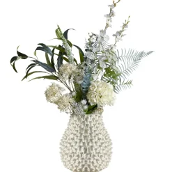 Symphonie Buket, Hvid, Kunstige Blomster*Bloomingville Discount