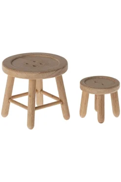 Table And Stool Set, Mouse*Maileg New