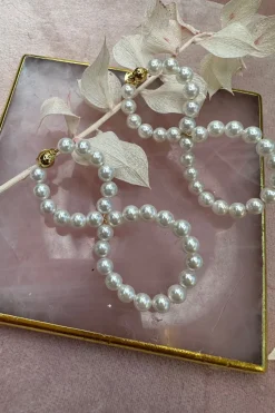 Mellow Moon 8-Tal Ørering Med Perler< Øreringe