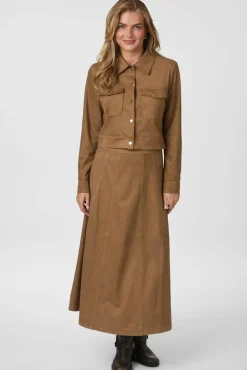 Neo Noir Tamari Faux Suede Jacket 164712< Sæt 🛍️|Overtøj & Jakker