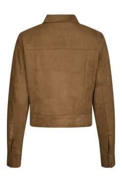 Neo Noir Tamari Faux Suede Jacket 164712< Sæt 🛍️|Overtøj & Jakker