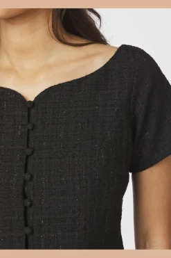 Tango Boucle Top 166929*Neo Noir Clearance