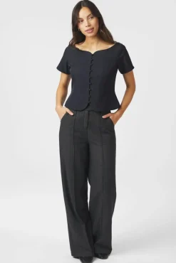 Neo Noir Tango Structure Top 165513< T-Shirts & Toppe|Ammevenligt Tøj