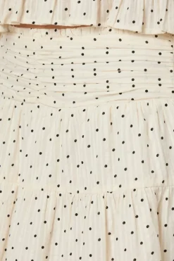 Neo Noir Tarrow Dot Skirt 166148< Sæt 🛍️|Nederdele