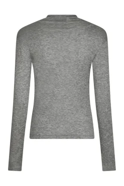 Neo Noir Teddu Fine Rib Blouse 167164< Bluser & Skjorter