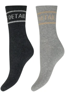 Hype The Detail Tennis Sock 2-Pk 21491-80< Strømper & Strømpebukser