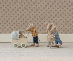 Ternet Gul Skjorte Og Bukser, Far Mus*Maileg New