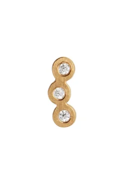 Stine A Three Dots Earring Goldenen< Øreringe