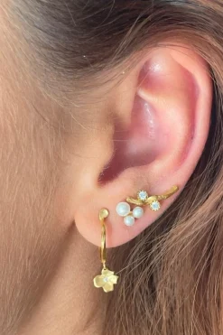 Three Pearl Berries Earring*Stine A Online