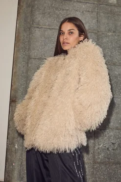 Tibet Fur Jacket HL10275*Haute L'Amitié Sale