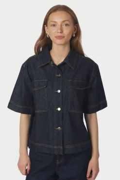 Neo Noir Tiki Denim Shirt 164303< Bluser & Skjorter|Ammevenligt Tøj