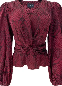 Liberte Tiki Ls Twist Blouse 22120< Bluser & Skjorter