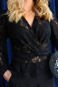 Tiki Ls Twist Blouse 22120*Liberte Online