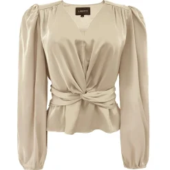 Liberte Tiki Ls Twist Blouse 22120< Bluser & Skjorter