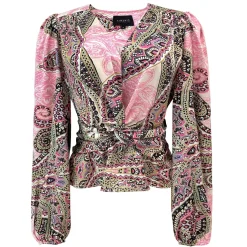 Liberte Tiki Ls Twist Blouse 22120< Bluser & Skjorter
