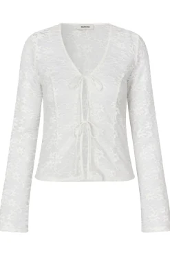 Modström Tildemd Ls Lace Top 5796< Sæt 🛍️|T-Shirts & Toppe
