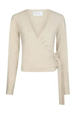 Tilfa Knit Wrap Blouse 166313*Neo Noir New