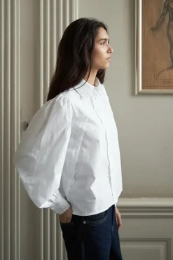 Tilly C Poplin Shirt 163534*Neo Noir Discount