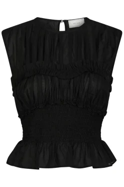 Tiril S Voile Top 166128*Neo Noir Clearance