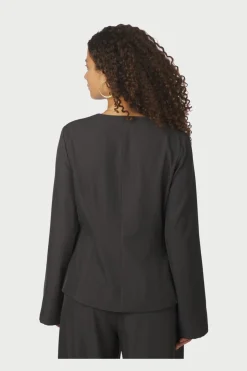 Neo Noir Toots Structure Blouse 167142< Sæt 🛍️|Bluser & Skjorter