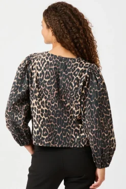 Tova Leo Blouse 164451*Neo Noir Hot