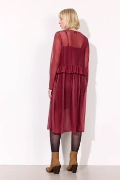 Tova Mesh Dress 25936*Hunkøn Outlet